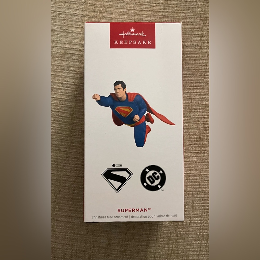 NIB 2025 DC™ Superman™ Hallmark Ornament